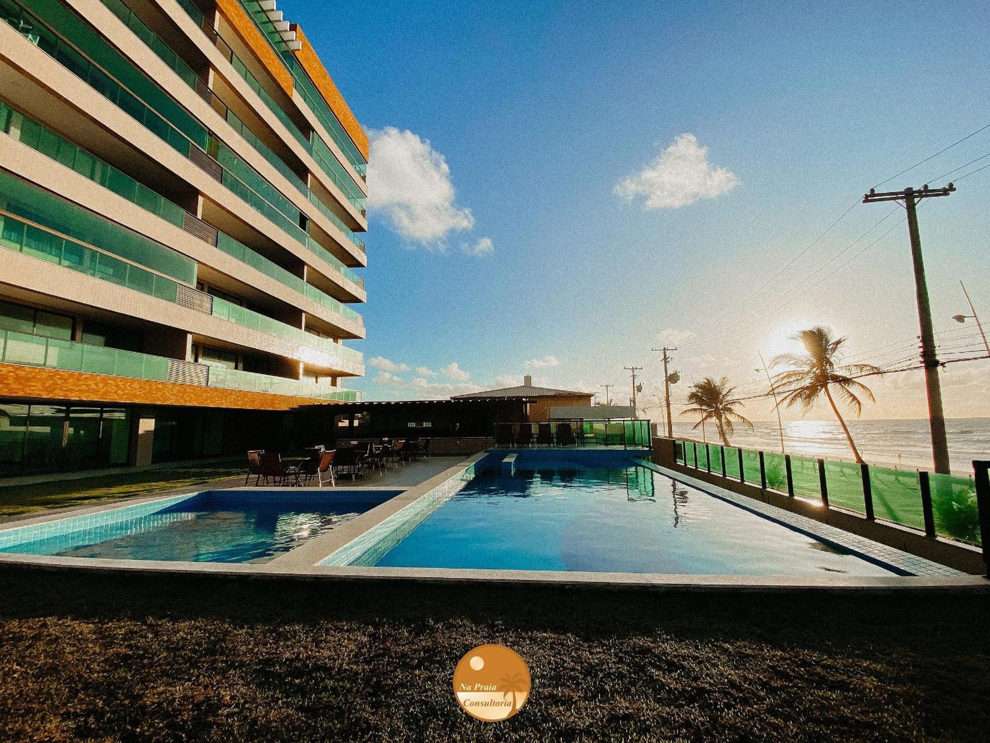 Residencial Verano - Pe Na Areia, Piscina Borda Infinita, Portaria 24 Hs Salvador da Bahia Exterior foto