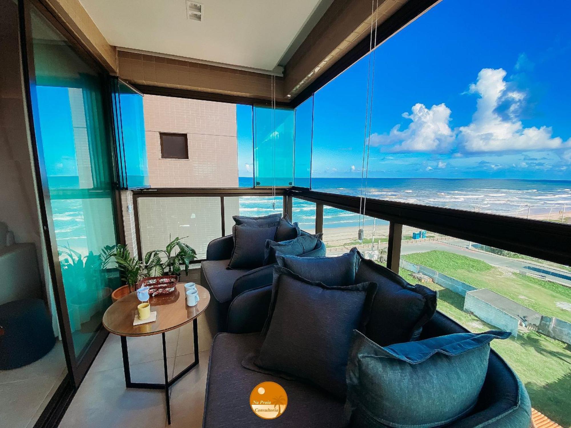 Ferienwohnung Pe Na Areia, Piscina Borda Infinita, Vaga De Garagem, Portaria 24 Hs Salvador da Bahia Zimmer foto