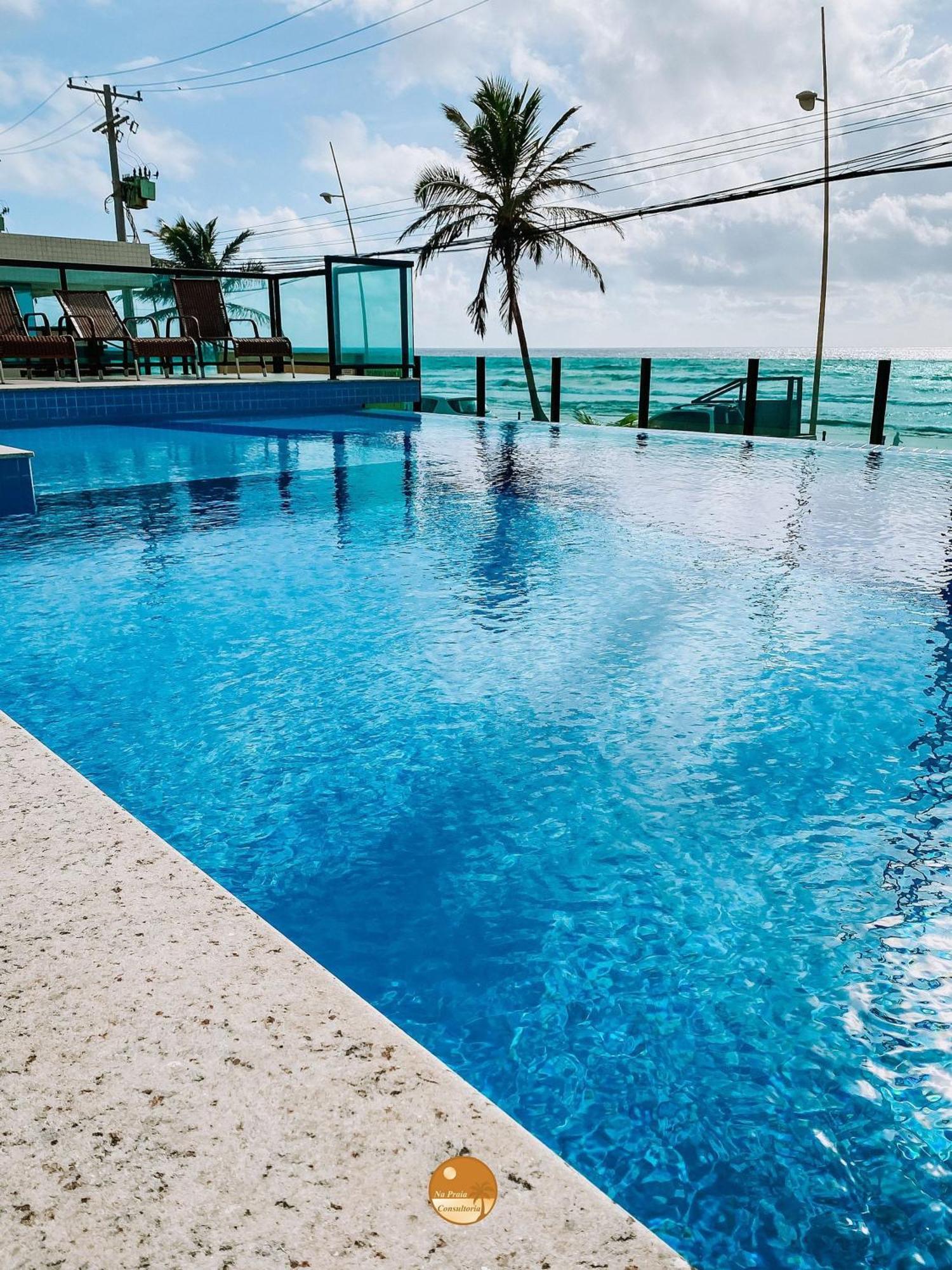 Ferienwohnung Pe Na Areia, Piscina Borda Infinita, Vaga De Garagem, Portaria 24 Hs Salvador da Bahia Exterior foto